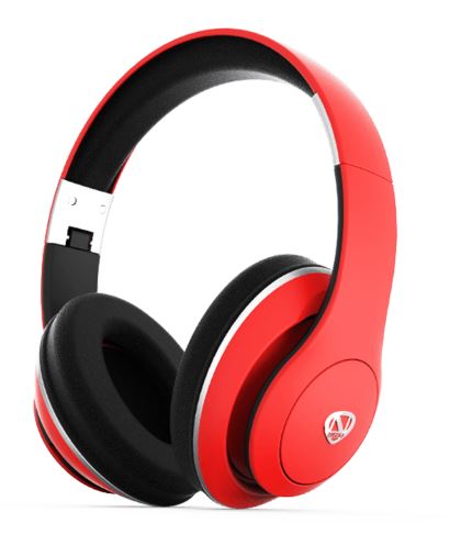 Ncredible1 by Nick Cannon Wireless Bluetooth Headphones with Mic (RED) *NEW IN BOX*