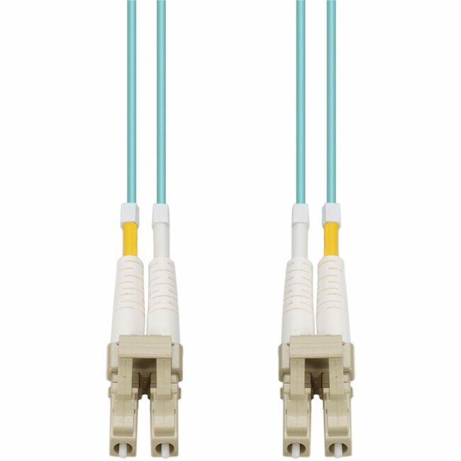 Fibre Support Riser AddOn 5m LC (Male) to LC (Male) Aqua OM4 Duplex Riser Fiber Patch Cabl