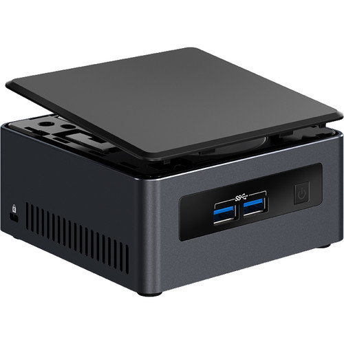 Custom Intel NUC Kit BLKNUC7I5DNHE Desktop Black (Intel i5-7300U, RAM, , Intel HD 620, Wifi, Bluetooth, 4xUSB 3.0, 2xHDMI, )