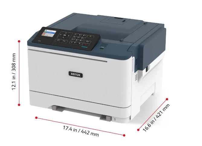 Xerox C310 Color Printer, Up To 35ppm, Letter/Legal, Automatic 2-Sided Print, USB/Ethernet/Wi-Fi, 250-Sheet Tray, 110V