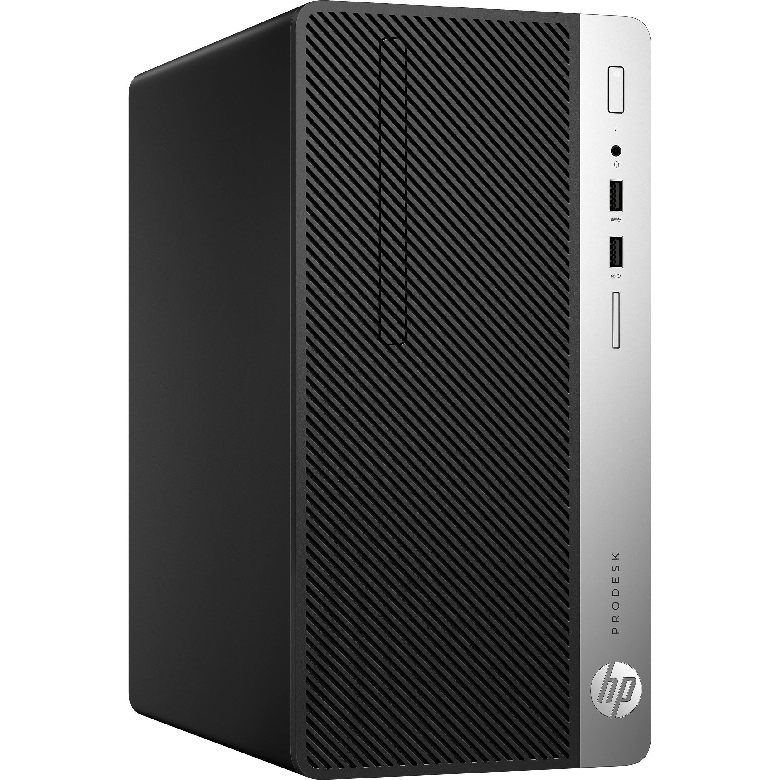 HP Desktop Computer ProDesk 400 G4 Grade A Intel Core i5 i5-6400 16 GB RAM 256 GB SSD Windows 10 Professional