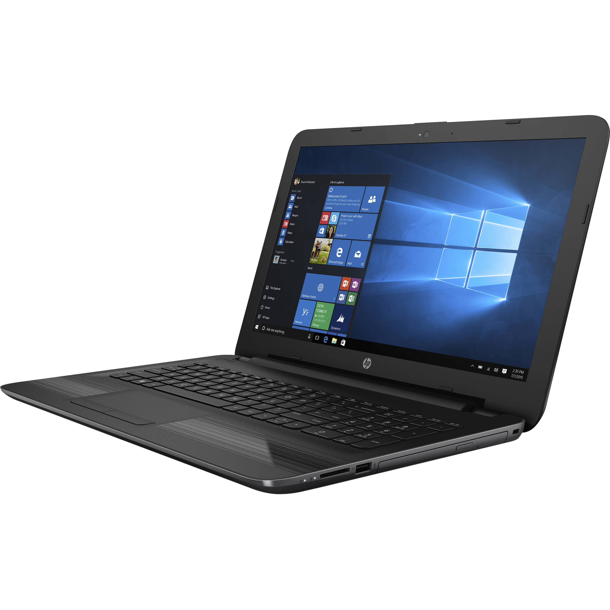 HP 15 G5 Mobile Workstation Notebook, Intel Core i7-8750H CPU, 16GB RAM, 256GB SSD, 15.6